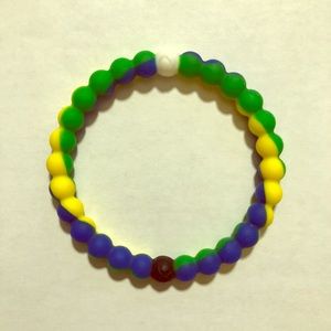 Blue yellow and green Lokai Bracelet